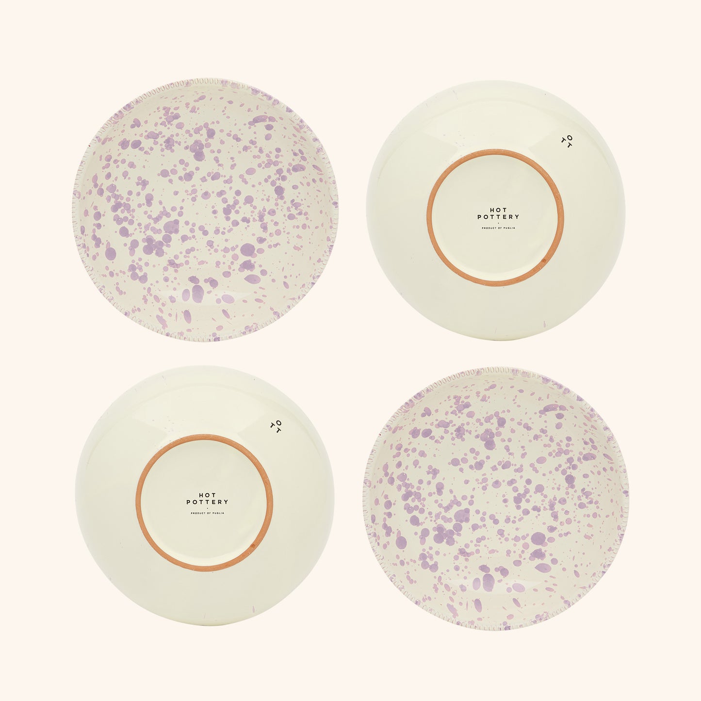 Lilac Pasta Bowl - 4 Pieces
