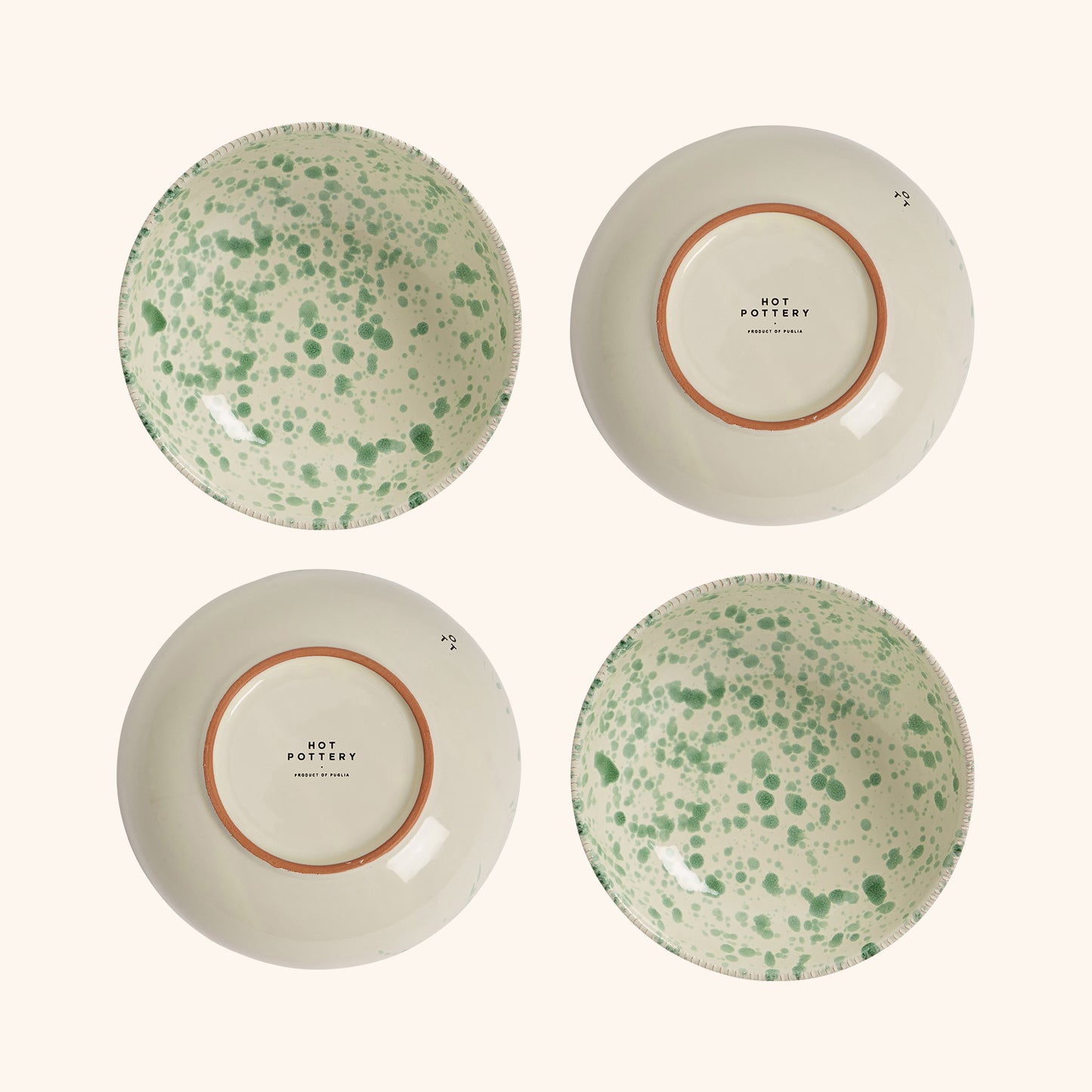 Pasta Bowl Pistachio - 4 Pieces