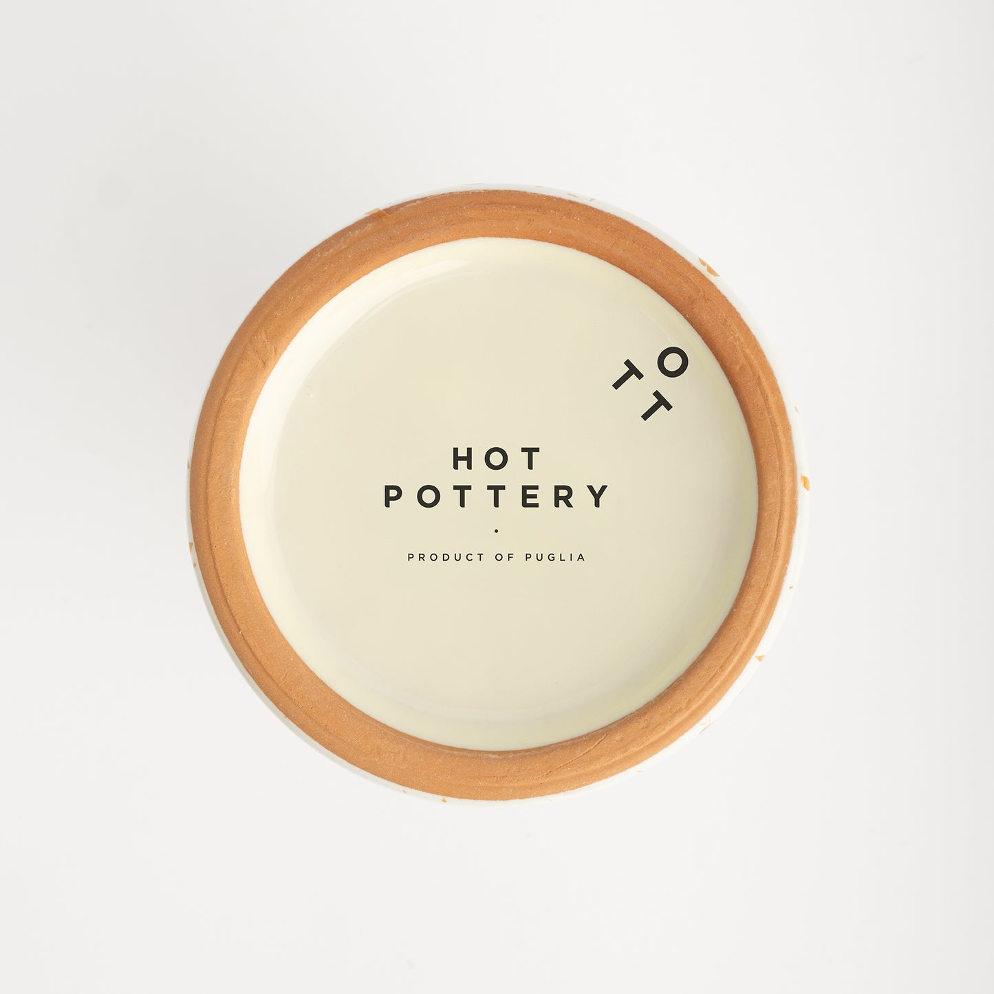 Burnt Orange Oil & Vinegar Bottle