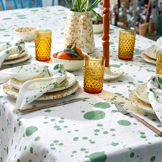 Smoke Green Hot Pottery X Polkra Tablecloth