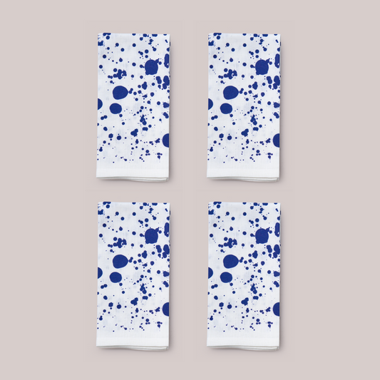Electric Blue Hot Pottery x Polkra Napkins