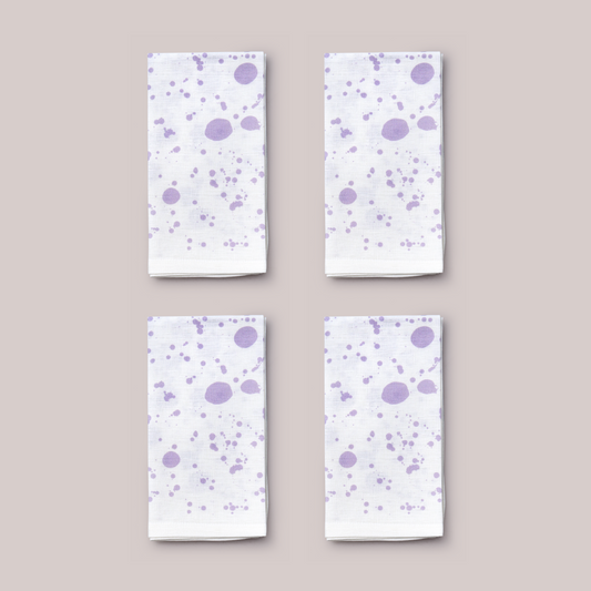 Lilac Hot Pottery x Polkra Napkins