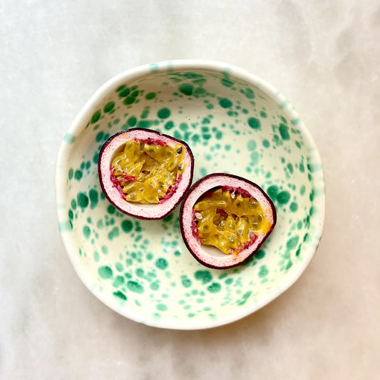 Small Shallow Bowl Pistachio - New shape *