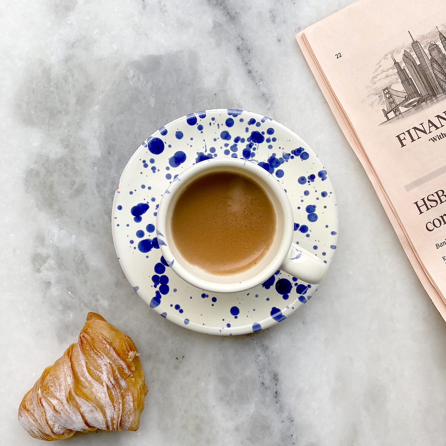 Espresso Cup Blueberry