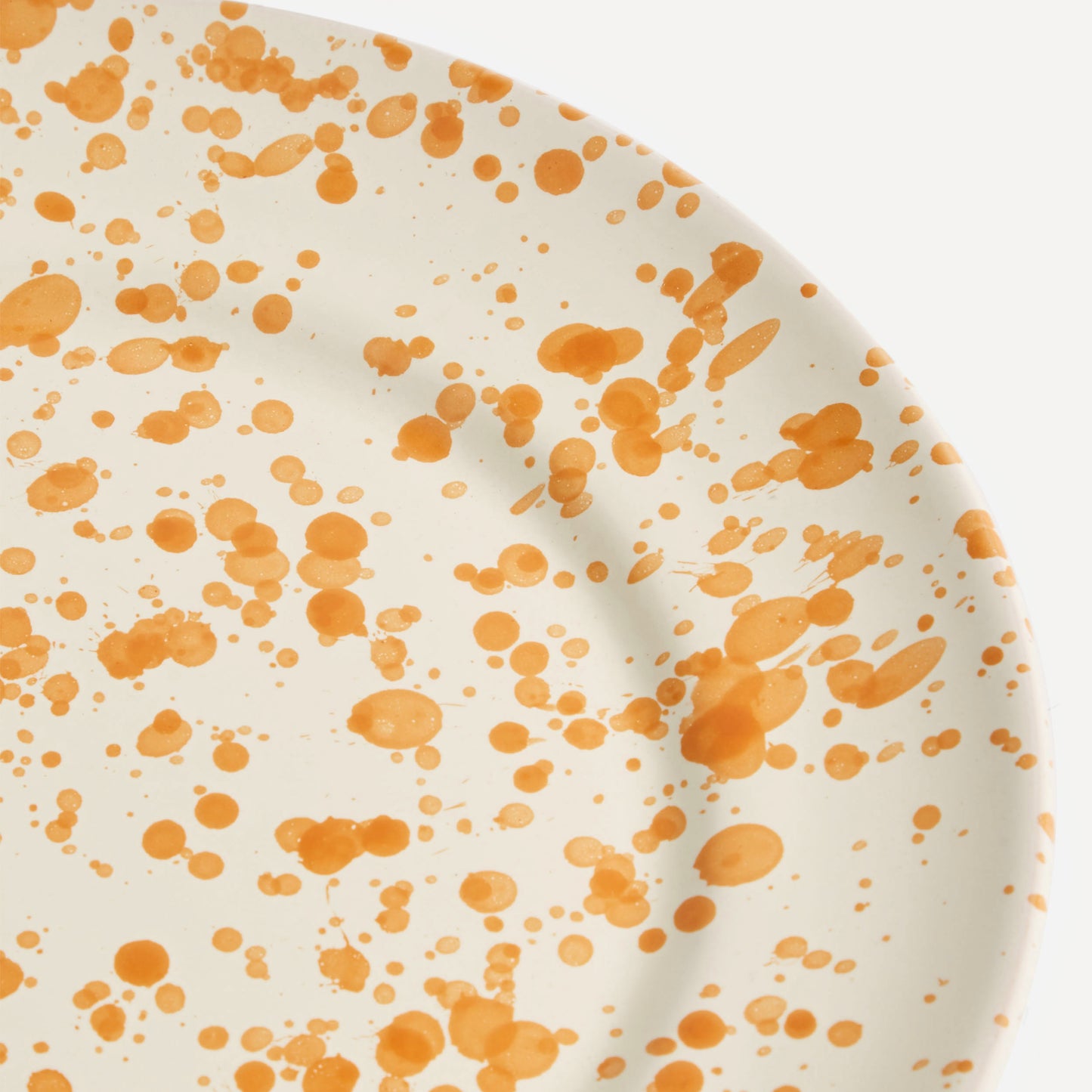 Dinner Plate Burnt Orange