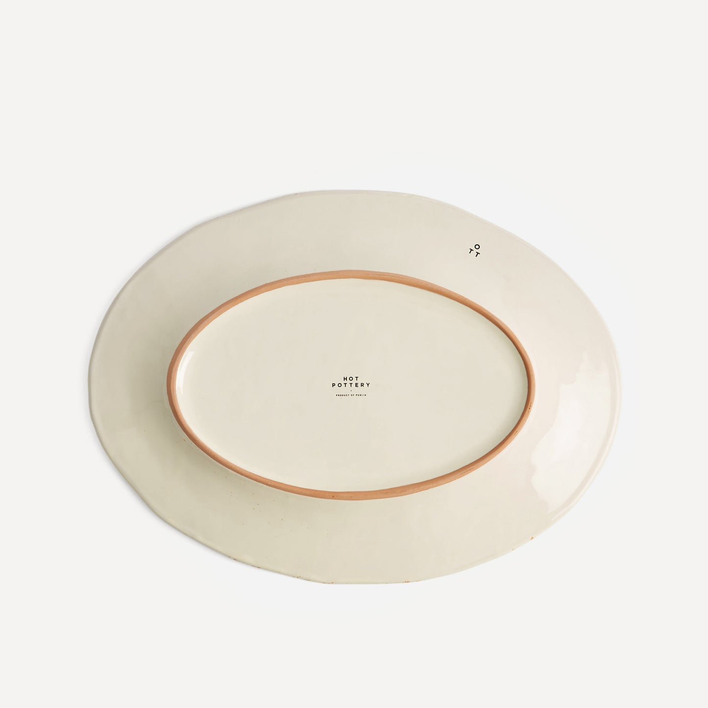 Serving Platter Burnt Orange