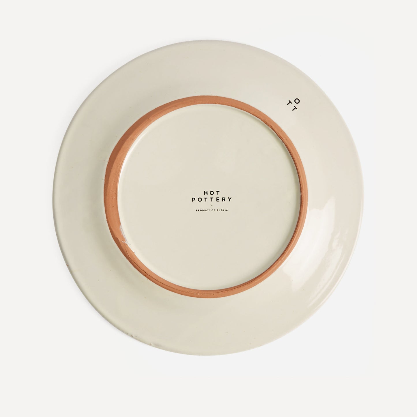 Side Plate Burnt Orange