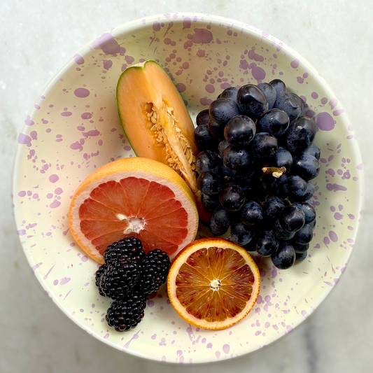 Lilac Salad Bowl