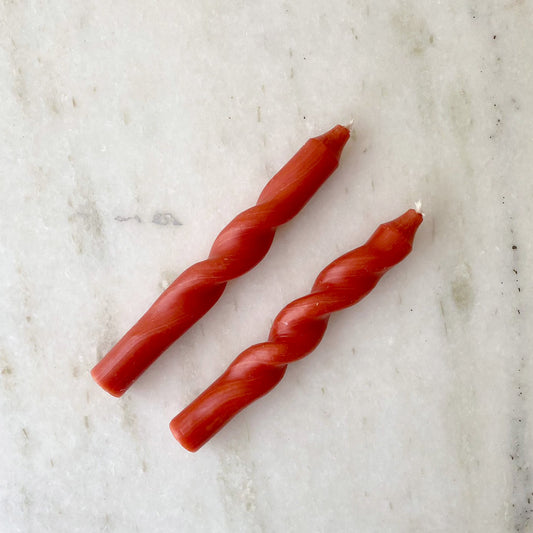 Burnt Orange Short Twist
