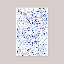 Load image into Gallery viewer, Electric Blue Hot Pottery X Polkra Tablecloth
