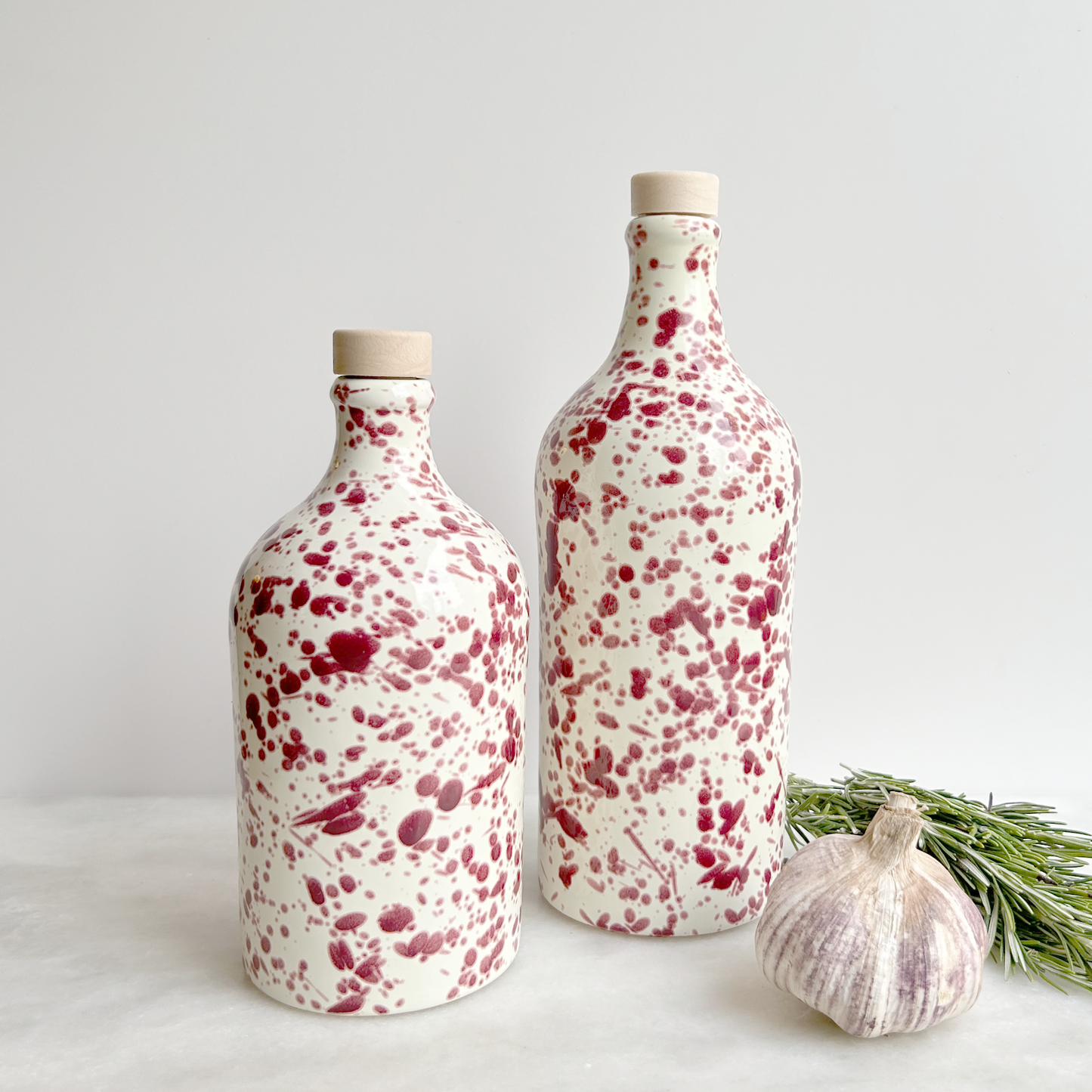 Cranberry Oil & Vinegar Bottle