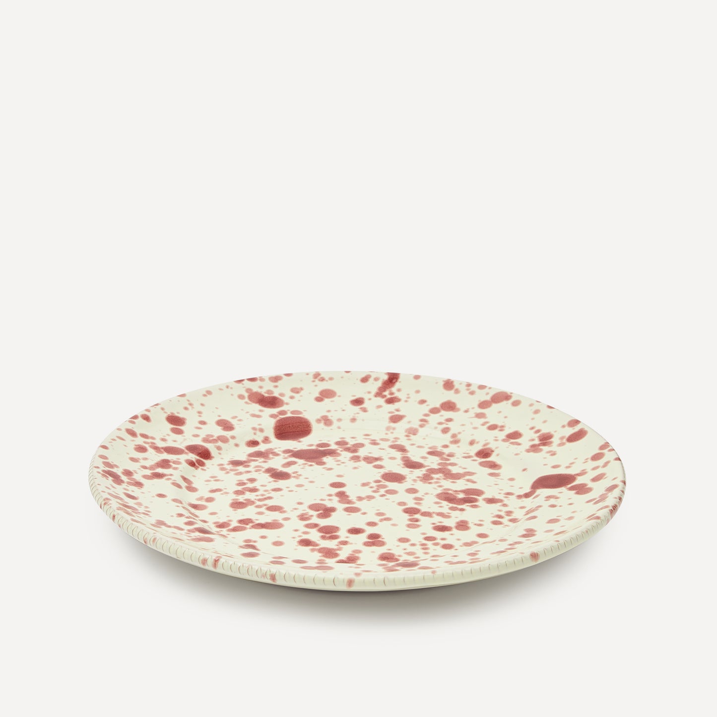 Cranberry Plate Set - 4 Pieces