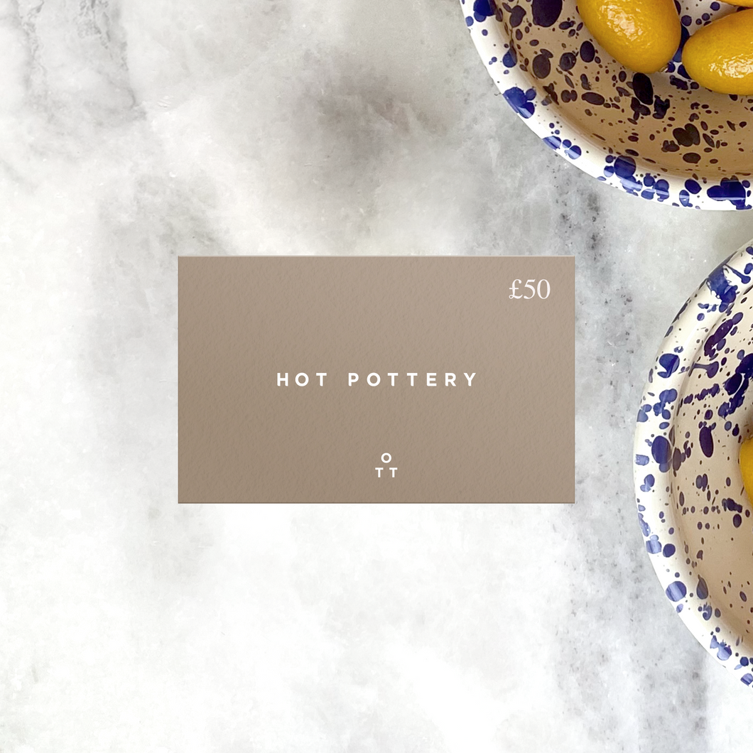 Hot Pottery Gift Card