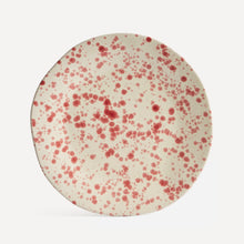 Load image into Gallery viewer, Shallow Serving Bowl Cranberry
