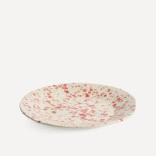 Load image into Gallery viewer, Shallow Serving Bowl Cranberry

