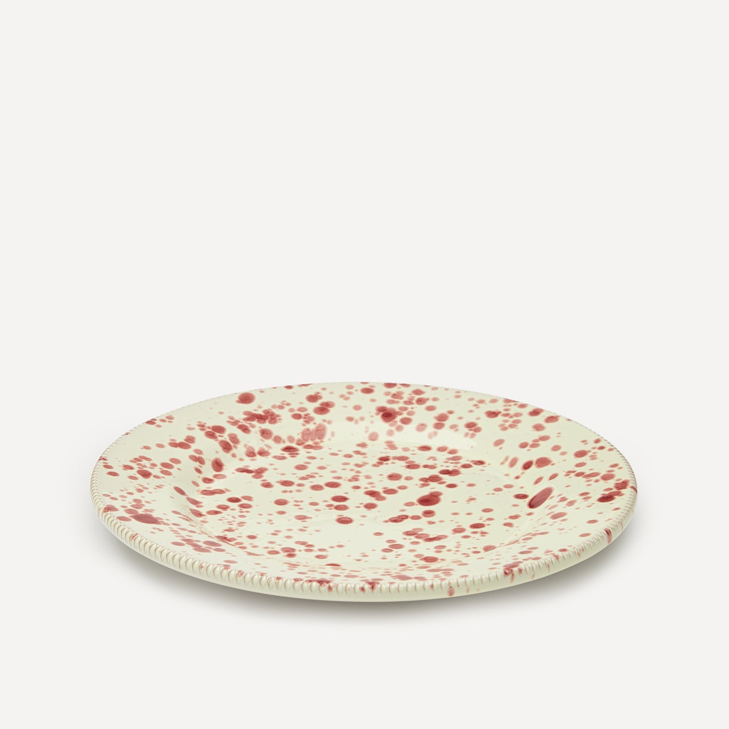 Side Plate Cranberry